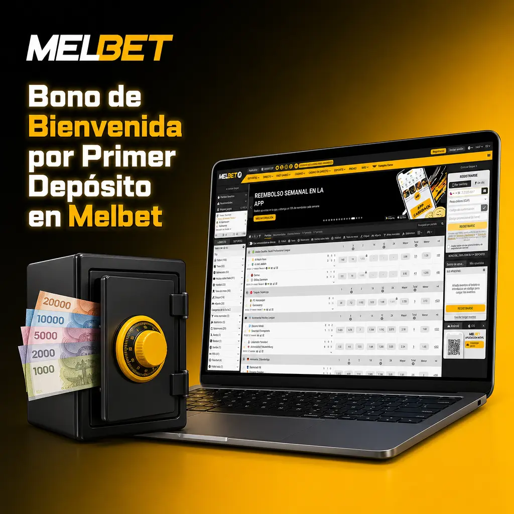Bono de bienvenida por primer depósito en Melbet