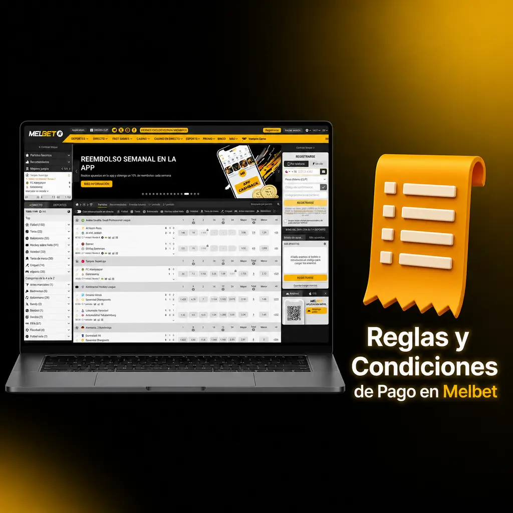 Pago seguro y verificación en Melbet